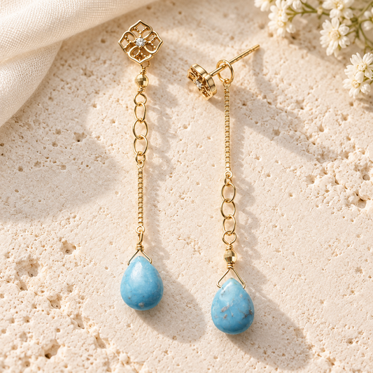 Turquoise Drop Earrings