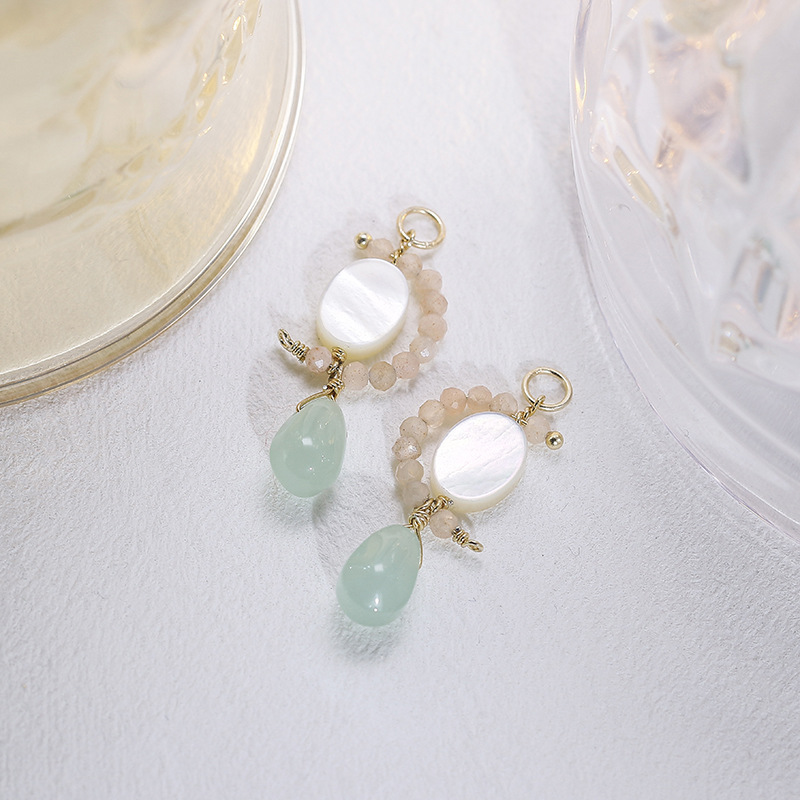 Shell & Aventurine Charms