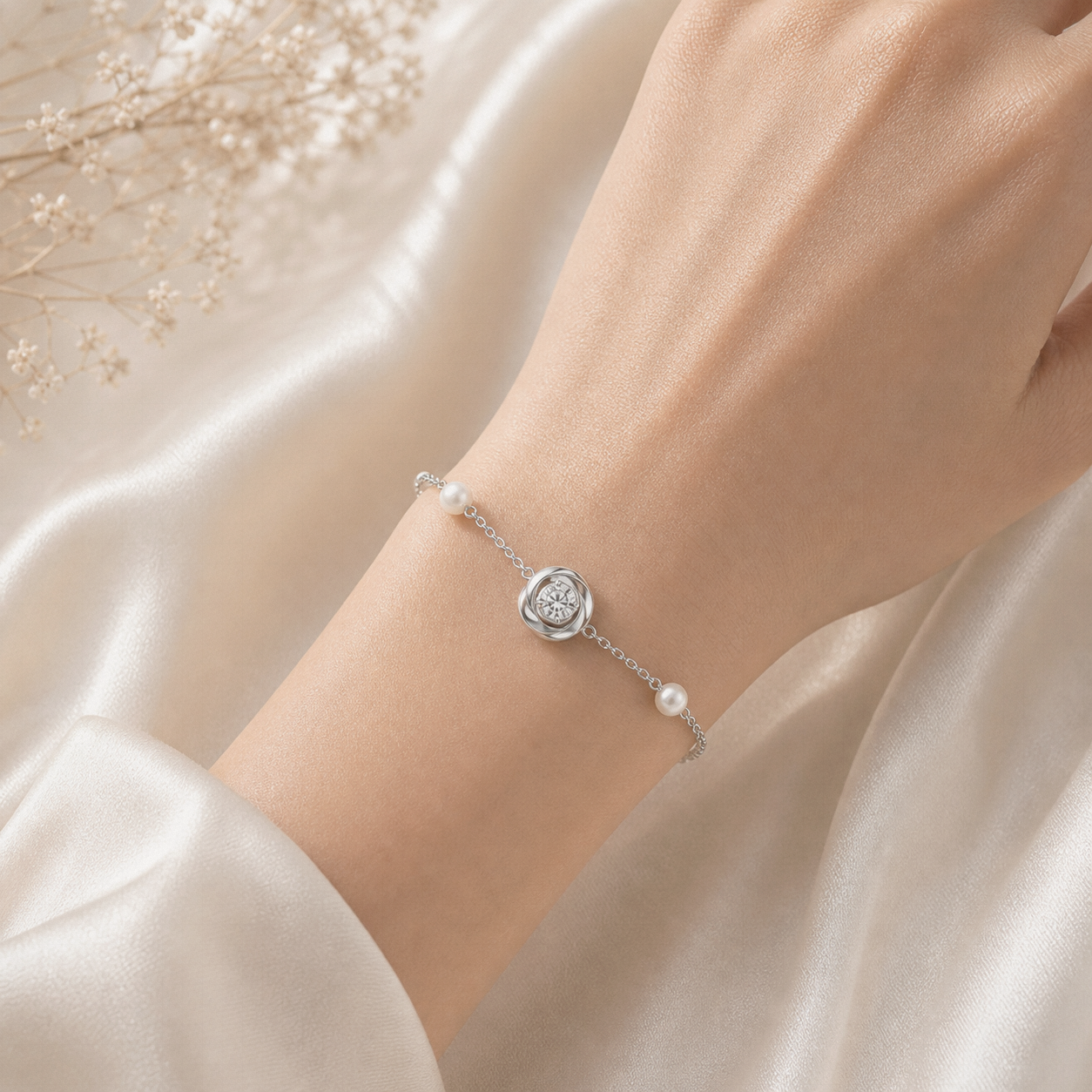 Mavella bracelet worn on wrist